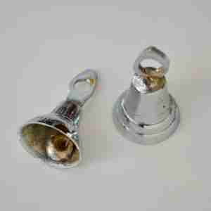 2" Chrome Plated Brass Altar Bell