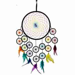 7 Chakra Double Row Dreamcatcher