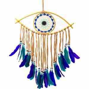 Evil Eye Woven Dream Catcher
