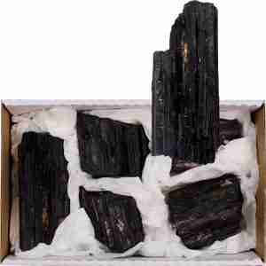Black Tourmaline Crystal/Gemstone Flat Points Natural/Rough
