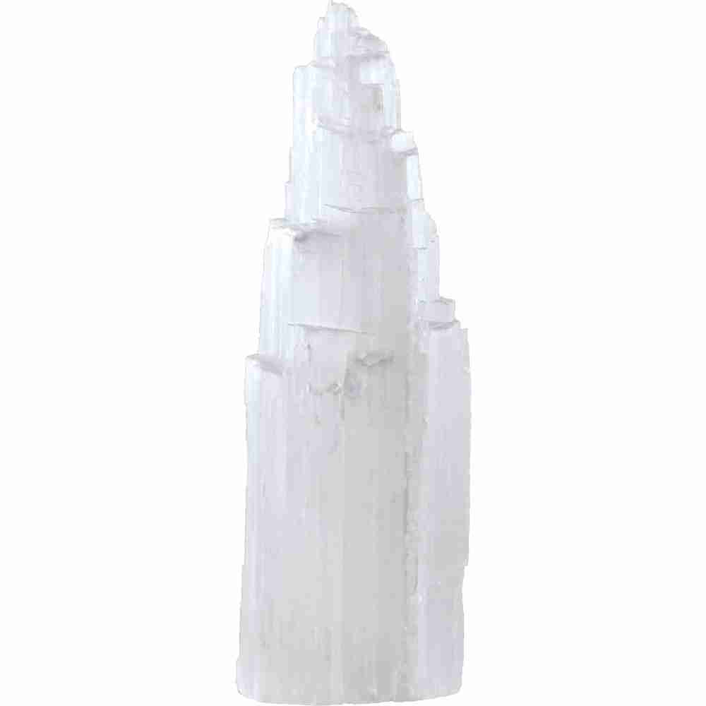 Selenite Iceberg Tower 6"