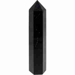 Black Tourmaline Crystal/Gemstone Obelisk 3in - 4.5in