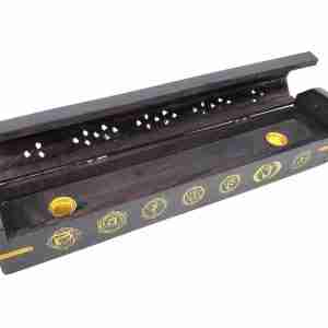 7 Chakra Incense Box Burner