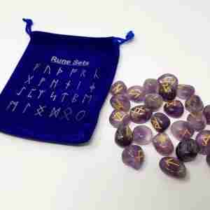 Amethyst Runes Set