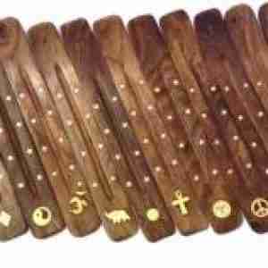 Brass Inlay Stick Incense Burner {Assorted}