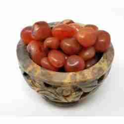 Carnelian  Tumbled Gemstone