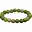 Chinese Jade Gemstone Elastic Bracelet [8mm beads]