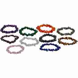 Chip Gemstone  Bracelet