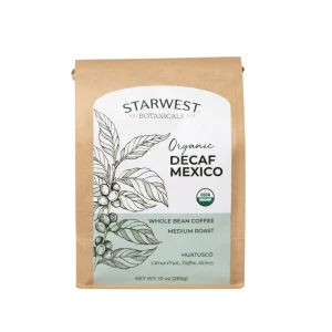 Coffee Decaf Mexico Organic Whole Bean [2lb]