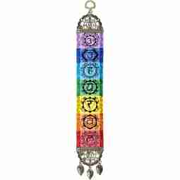 7  Chakra Hanging  Decor Woven Narrow Carpet