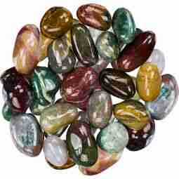 Fancy Jasper  Tumbled Gemstone