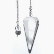 Howlite Pendulum with Chain