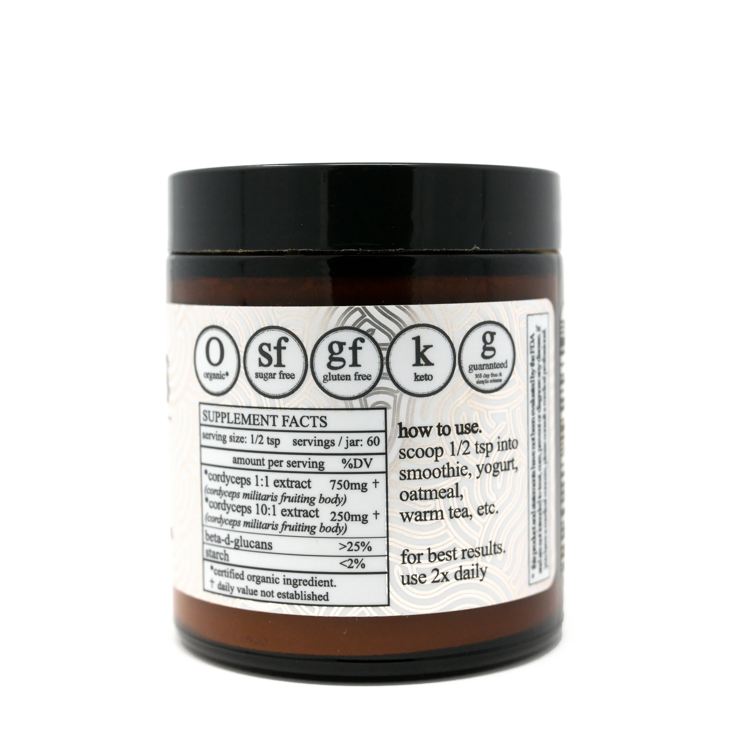 Cordyceps Organic Mushroom Extract Powder - Image 2