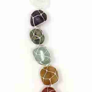 Chakra  Gemstone Wall Hanging [12"]