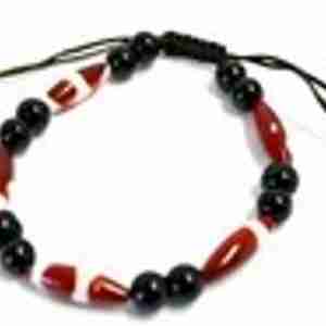 Colored Tibetan Bead Bracelet