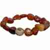 Carnelian Tumbled Gemstone Bracelet