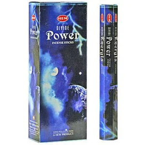 Divine Power Hem Incense Sticks {Boxed 20 sticks}