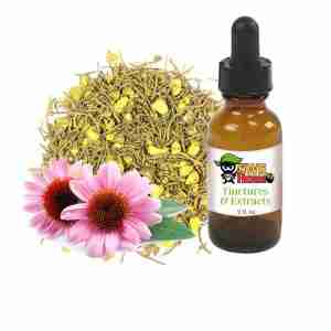 Echinacea Angustifolia & Goldenseal Organic Herbal Tincture/Extract Blend